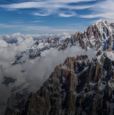 Le Mont-Blanc, sommet mythique en Haute-Savoie